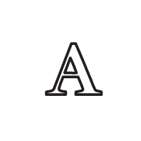 Icon of the Letter A.